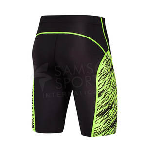 Custom <b>Men's</b> High Elastic Eco-Friendly Casual Training <b>Shorts</b> Solid <b>Pattern</b> for Gym & Running-Made in Pakistan - Product Image 2