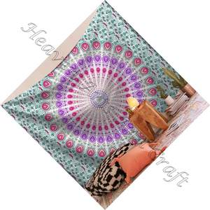 Tapisserie murale Mandala suspendue, décoration hippie, tapisserie murale, jeté, décoration murale bohème pour la décoration de la maison - Product Image 3