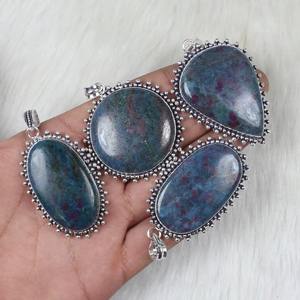 สร้อยคอจี้พลอยทับทิมธรรมชาติดีไซน์แบบ kyanite คอลเลกชั่นขายส่งสำหรับเครื่องประดับเงินกรอบการตั้งค่า manauafaters - Product Image 6