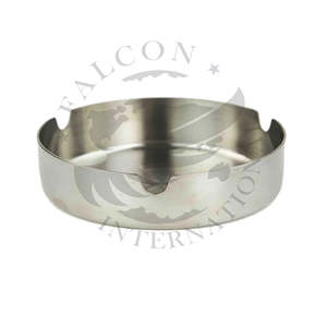 Cendrier à cigares décoratif en acier inoxydable classique, design moderne et luxueux, portable, sur table, couleur personnalisable, logo pour la maison - Product Image 1