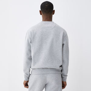 Sudadera de lana de alta calidad Carbón Logotipo personalizado Hombres y mujeres Jersey Cálido Invierno Casual Sudadera con capucha OEM/ODM - Product Image 2