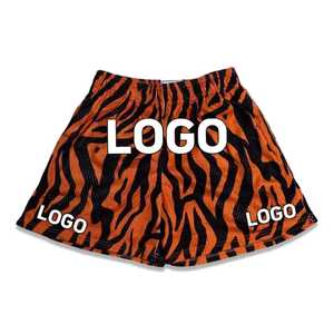 Pantalones Cortos Deportivos Personalizados para Hombre, Estampado 3D de Anime, Estilo Hip Hop Urbano, Malla Ligera de Secado Rápido, Estilo Casual Bordado - Product Image 6