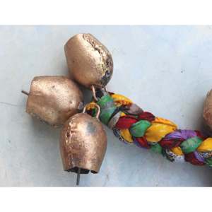 Handmade Multicolor Boho Theme 11-Bell Chimes Hanging String <b>Garden</b> Patio Decoration - Product Image 6