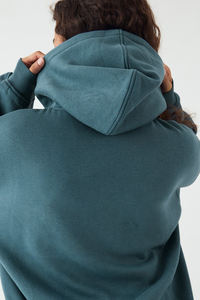 เสื้อฮู้ดแขนยาวพิมพ์ลายฤดูหนาว คอลเลคชั่นฤดูใบไม้ร่วง 2025  ผ้าฟลีซปักลาย 3 มิติ ล้างสีแบบแอซิด  สำหรับผู้หญิง สไตล์สตรีทแวร์ เป็นมิตรต่อสิ่งแวดล้อม - Product Image 3