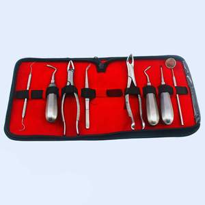 Kit d'instruments chirurgicaux orthopédiques 8 pièces en acier inoxydable Source manuelle pince d'extraction dentaire ascenseurs - Product Image 1
