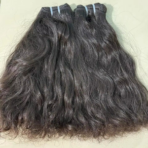 Extensions de cheveux indiens birmans crépus droits Vague naturelle Cheveux cambodgiens vierges Bouclés ondulés Paquets de cheveux humains bruts Texture douce - Product Image 1