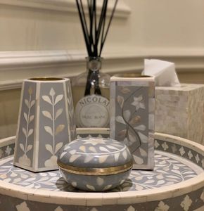 Traditional Arabic Square Incense <b>Burner</b> Gift Set Electric Bone Inlay <b>Wood</b> <b>for</b> Indoor Use Floral Ramadan Gifts From Pvt Ltd - Product Image 5