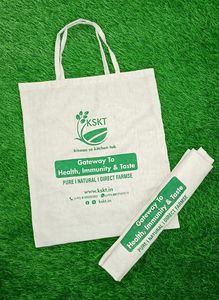 Sacs fourre-tout en toile de coton de grande capacité, écologiques et réutilisables, imprimés avec logo personnalisé, pour le rangement sportif et les fêtes - Product Image 6