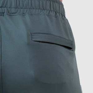 Pantalon en laine Pro Form 020 (XL) – Coupe décontractée avec motif affiné, fermetures éclair et plis décoratifs, devant plat, délavage coloré - Product Image 6