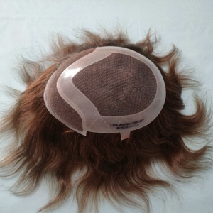 Perruque et prothèses de cheveux bouclés birmans style Yaki pour hommes toupet de cheveux Remy et patch de cheveux du Bangladesh sur Alibaba - Product Image 4