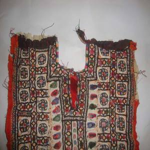 Moda marca mujer último Vintage Baloch Tribal Banjara cuello yugo bordado espejo trabajo apliques parche costura vestidos Abaya - Product Image 2