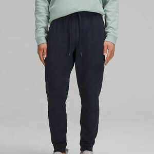 OEM Custom Men's High Waist Sweatpants Lightweight Fleece <b>Lined</b> Joggers Autumn Workout Gym Nonwoven Windproof Eco-Friendly - Product Image 6