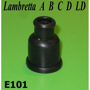 Cubierta de protección de goma para cable Flywheel HT Lambretta A + B + C + LC + D + LD - Product Image 1
