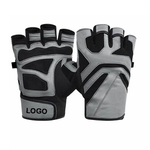 Venta al por mayor guantes de Ciclismo de medio dedo con logotipo personalizado para entrenamiento deportivo para invierno verano para montar - Product Image 4