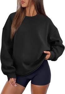 Sudaderas con Capucha para Mujer, Bordadas, 100% Algodón, Forradas de Felpa, con Logotipo Frontal, para Invierno - Product Image 2