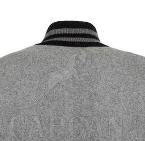 Vestes en laine 100% pour hommes, style lettreman, best-seller, avec deux poches, pour personnaliser votre propre logo de marque - Product Image 5