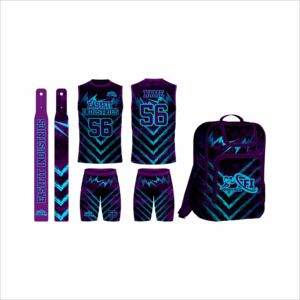 Ensemble de maillot de football de compression personnalisé 7 contre 7, short, chaussettes, gants - 100% polyester, séchage rapide, taille plus, nom de l'équipe personnalisé - Product Image 4