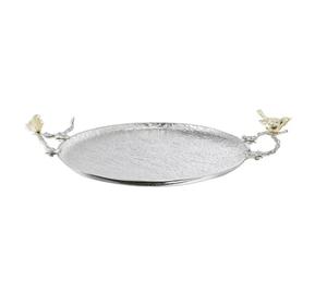 Plateau de service décoratif en aluminium de la meilleure qualité pour la décoration de restaurant de mariage à la maison au prix de gros. - Product Image 4