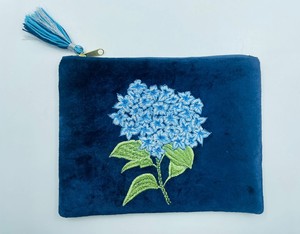 Bolsa de Maquillaje Multifuncional Bordada a Mano de Gran Capacidad, Bolsa de Cosméticos de Viaje Portátil, Plegable con Cierre de Cremallera - Product Image 2