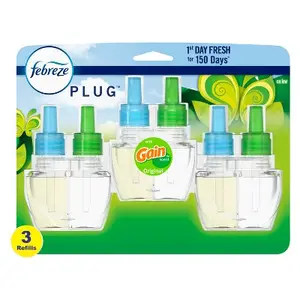 buy wholesale Odor-Fighting Fade Defy PLUG Air Freshener Refill, Gain Original Scent in bulk