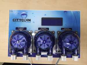 Dispensador de Espuma Automático de Metal de 2 Canales de Primera Calidad, Listo para Enviar, Bomba Dispensadora de Jabón, Detergente, Suavizante de Telas Industrial - Product Image 3