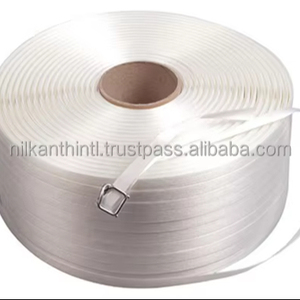 Exportador global que vende correa de embalaje de seguridad de carga de cordón de hebilla de alambre compuesto de poliéster de alta calidad de 32mm - Product Image 1