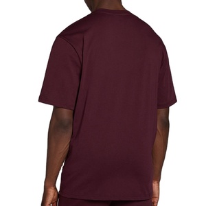 T-shirt de compression pour homme à épaules tombantes, coupe régulière, en Spandex, séchage rapide, style fitness, prix bas OEM - Product Image 4