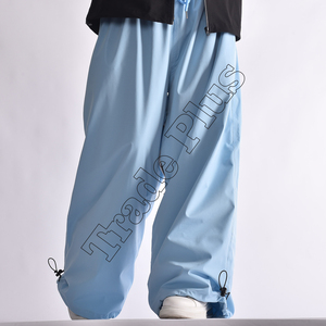 Pantalon Baggy Imprimé de Ski de Grande Taille pour l'Extérieur, Vêtement d'Hiver Imperméable, Coupe-Vent, RTS Unisexe - Product Image 1