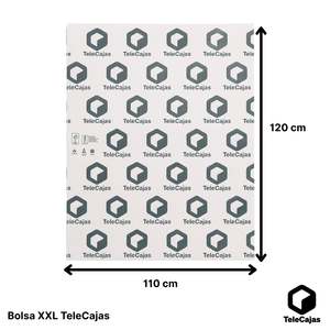 Bolsas TeleCajas de Polietileno Blanco Opaco de Alta Densidad de 190 g para Aplicaciones de Grado Cinematográfico - Product Image 3