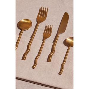 Ensemble durable de couverts d'acier inoxydable avec la construction résistante de rouille conçue pour le service de restaurant de repas de famille - Product Image 3