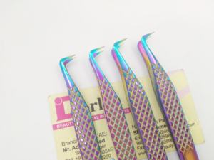 Professional Diamond Grip <b>Eyelash</b> <b>Tweezers</b> Stainless Steel Private Logo Volume <b>Tweezers</b> Grafted <b>Eyelash</b> Extension <b>Tweezers</b> - Product Image 4