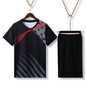 Conjunto de manga corta para mujer, uniforme de voleibol, camisa con cuello en V, pantalones cortos con bolsillos dobles, traje de entrenamiento a juego, ropa deportiva femenina - Product Image 6