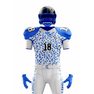 Reversible Fútbol Americano Jersey Uniforme Diseño personalizable Manga corta Ropa de entrenamiento Nuevo servicio OEM - Product Image 4