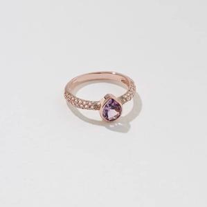 Joyería de Citrino Natural y Topacio Blanco con Diseño Clásico Chapado en Oro de 14K S925, Personalizable para Venta al por Menor, OEM, ODM desde Tailandia - Product Image 1