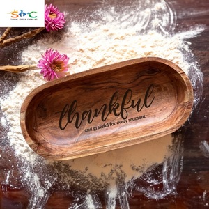 Tazón de masa grabado grande, Decoración de mesa, feliz Diwali, hogar, REGALOS FESTIVOS para invitados, Diwali - Product Image 4