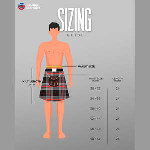 Kilt écossais pour homme, esprit de Bruce, tartan, acrylique, laine, longueur standard, anti-froissement, meilleur kilt en vente en gros, 2026 - Product Image 6