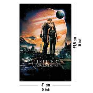 Póster de estilo moderno de Jupiter Ascending, lienzo con marco negro para decoración de pared - Product Image 5