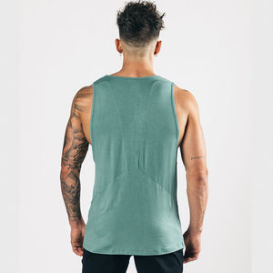 Débardeur de gym personnalisé pour hommes pour l'entraînement décontracté Sport Fitness respirant tricoté tissage prix de gros OEM conception personnalisée - Product Image 3