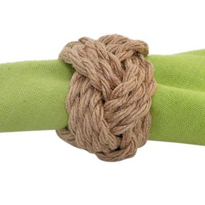 Servilleteros de yute hechos a mano con diseño náutico elegante, accesorio de fiesta de mesa de lujo para fábrica de Navidad, venta al por mayor - Product Image 1