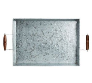 Newest Arrival Unique Shape Design Handcrafted Copper Metal Serving <b>Tray</b> Custom Copper Polished Metal <b>Table</b> Serving <b>Tray</b> - Product Image 1