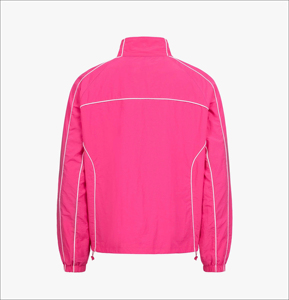 2025 été coupe-vent blanc pantalon ensemble 2 pièces personnalisé Streetwear Nylon survêtement à capuche et veste pour hommes OEM entretenu - Product Image 4