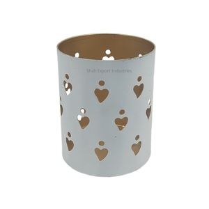 Luxury Decorative Metal Votive <b>Candle</b> <b>Holder</b> Mehroon Color Round Shape for Home & Wedding Decorations <b>Candle</b> Votive - Product Image 4