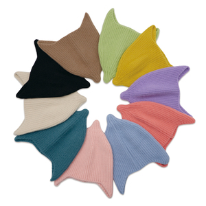 Gorros de Punto Acrílico Cálidos con Orejeras Personalizados al por Mayor, Gorros de Invierno Lisos para Niños, Bebés y Niños Pequeños - Product Image 1