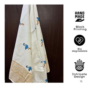 ชุดผ้าขนหนูคอตตอนออร์แกนิกแห้งเร็วสำหรับใช้ในครัวเล่นกอล์ฟไม่แพ้ง่ายเป็นมิตรต่อผิวสำหรับผู้ใหญ่เด็กแผ่นอาบน้ำทำมือ - Product Image 2