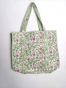 Bolso de Hombro de Moda Hecho a Mano con Colcha Kantha, Bolso de Mano de Algodón Indio, Bolso Tote Bohemio con Parches para Mujer, Bolso de Compras Informal - Product Image 3