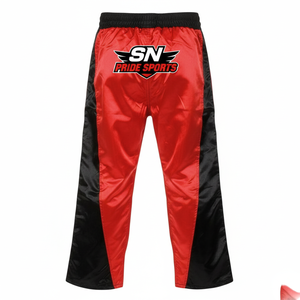 Custom Logo Satin Made Straight Casual Kick Boxing <b>Pant</b> Durable <b>Stretch</b> Eco-Friendly Breathable OEM Wholesale <b>Men's</b> <b>Pants</b> - Product Image 6