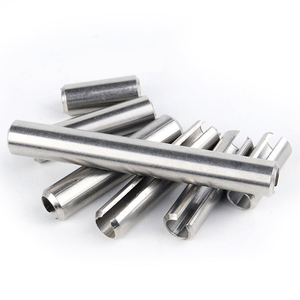 Goupille à ressort creuse en acier inoxydable A2 A4 304 316 ISO DIN, goupille de positionnement à ressort, goupille à ressort fendue - Product Image 1