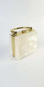 2025 Women Designer Luxury Handbags Banquet Clutch Resin Evening <b>Bags</b> Dinner <b>Party</b> Purse for Women - Product Image 3
