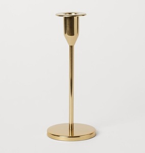 Bougeoir de table nordique moderne bâton de mariage chandeliers décoratifs support métal or luxe bougeoir pour la décoration intérieure - Product Image 1