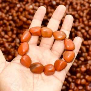 Bracelet de pierre de guérison en cristal fait à la main élastique de haute qualité - Product Image 2